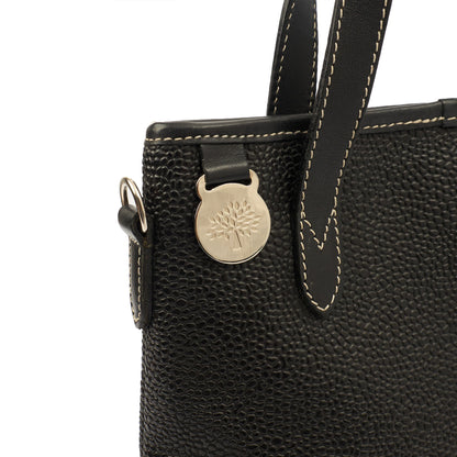 Mulberry Tote Vintage Tote  in Black, Scotchgrain — Lifestyle View