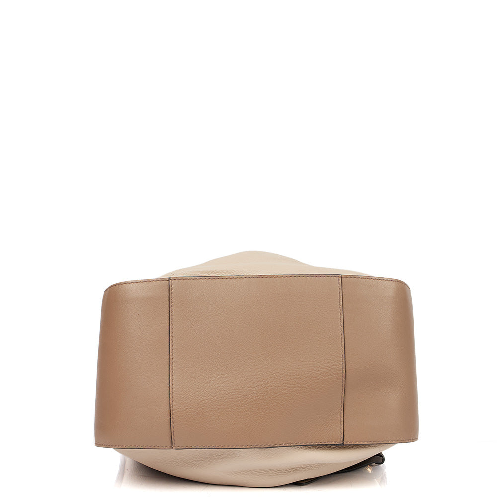 Loewe Shoulder Bag Hammock - Small in Neutral, Leather — Top View