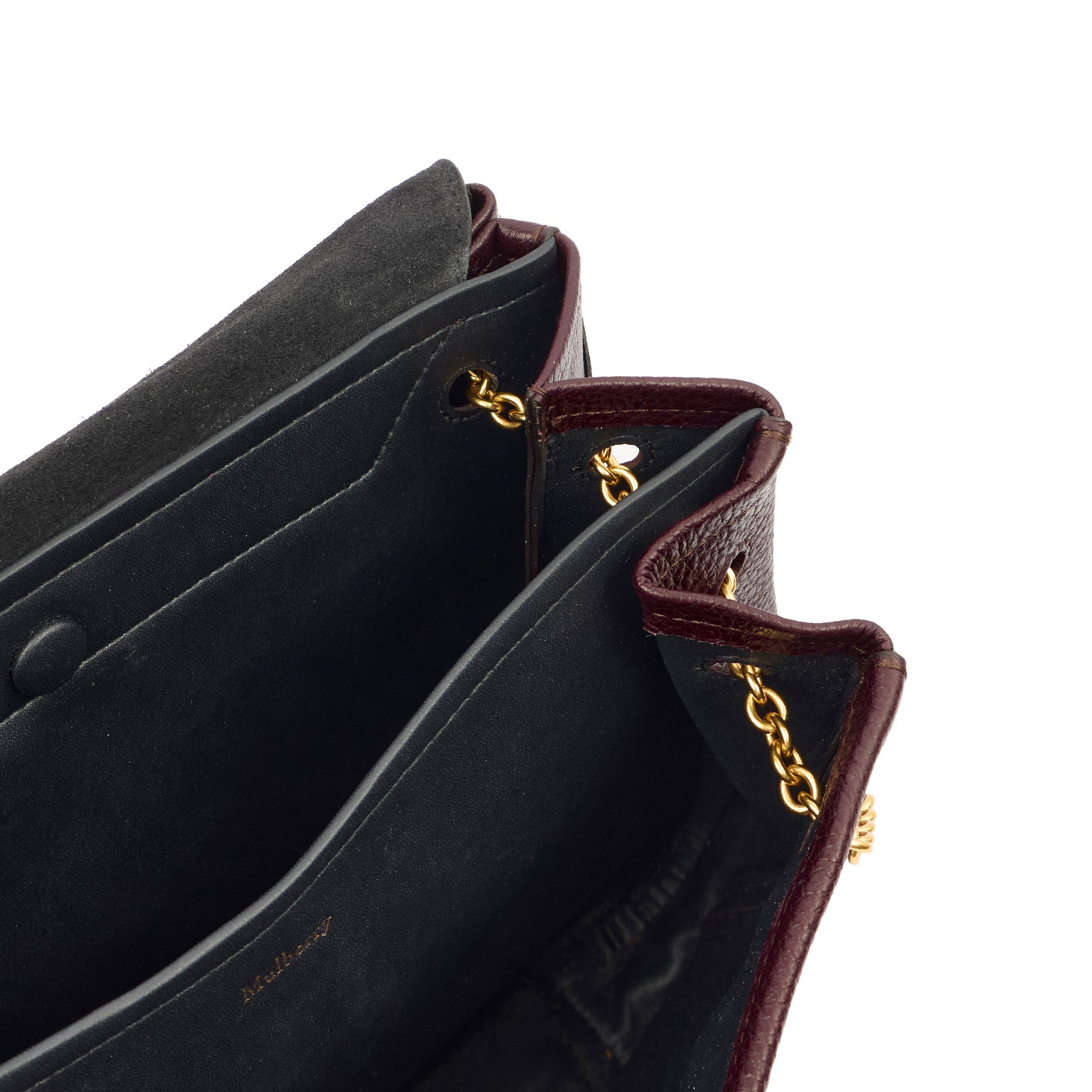 Mulberry Satchel Amberley in Oxblood, Leather — Alternate View 11