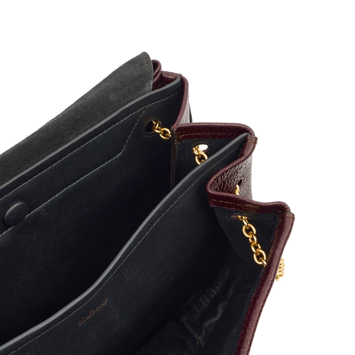 Mulberry Satchel Amberley in Oxblood, Leather — Alternate View 17