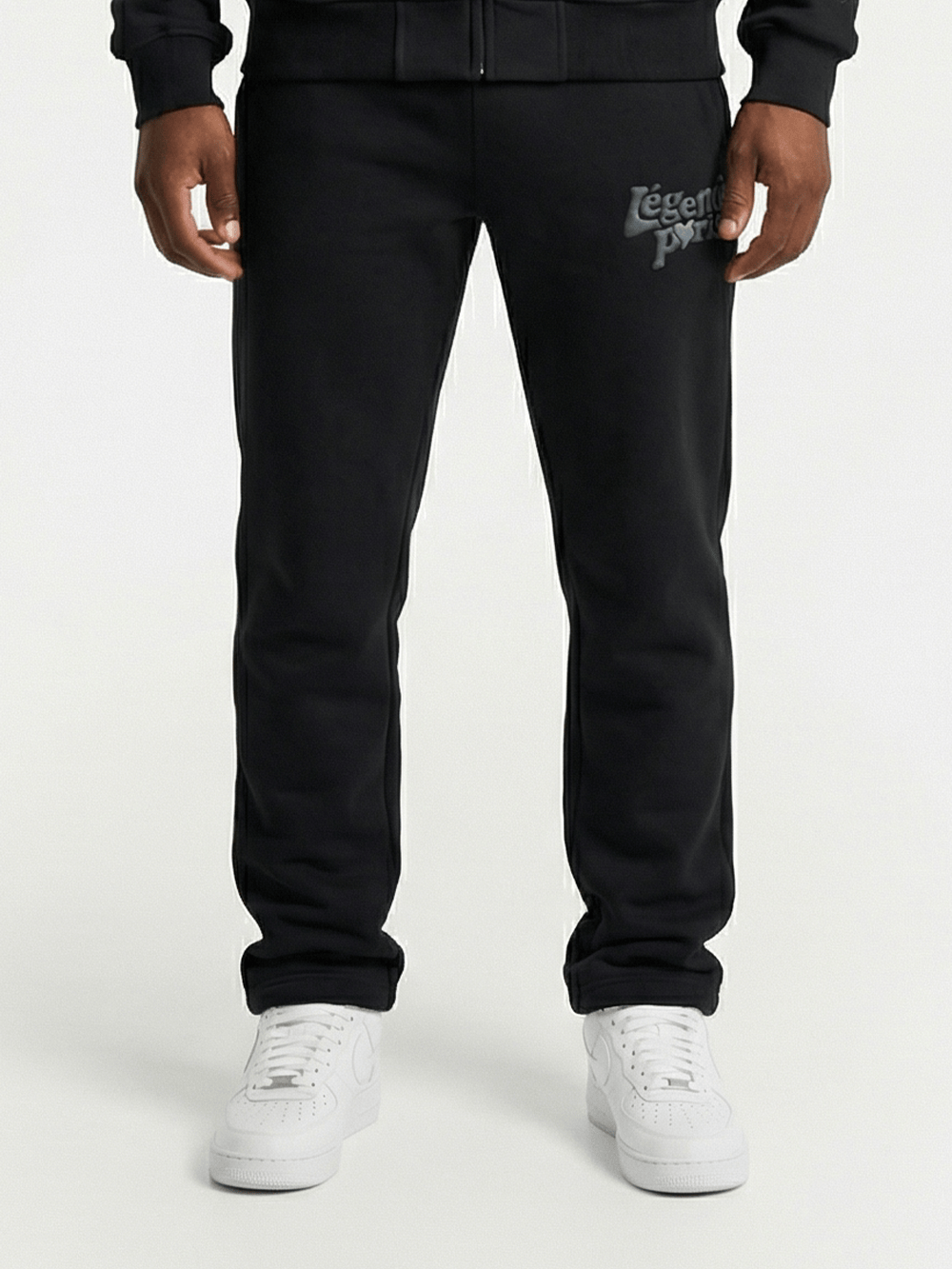 Legende Paris LND Tonal Jogger - Black — XS — Back View