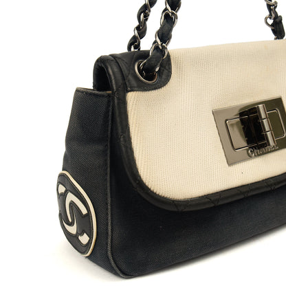Chanel Shoulder Bag No.5 Giant Mademoiselle Bag in Multi, Canvas — Alternate View 8