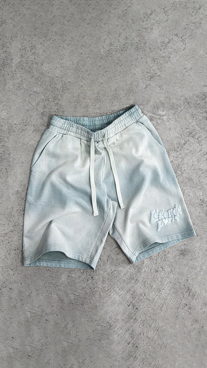 Legende Paris LND GRADIENT SHORT - ICY BLUE — XS — Detail View