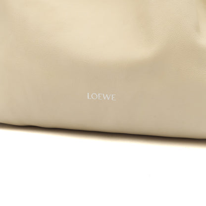 Loewe Flamenco -Medium in Sea salt, Leather — Alternate View 12