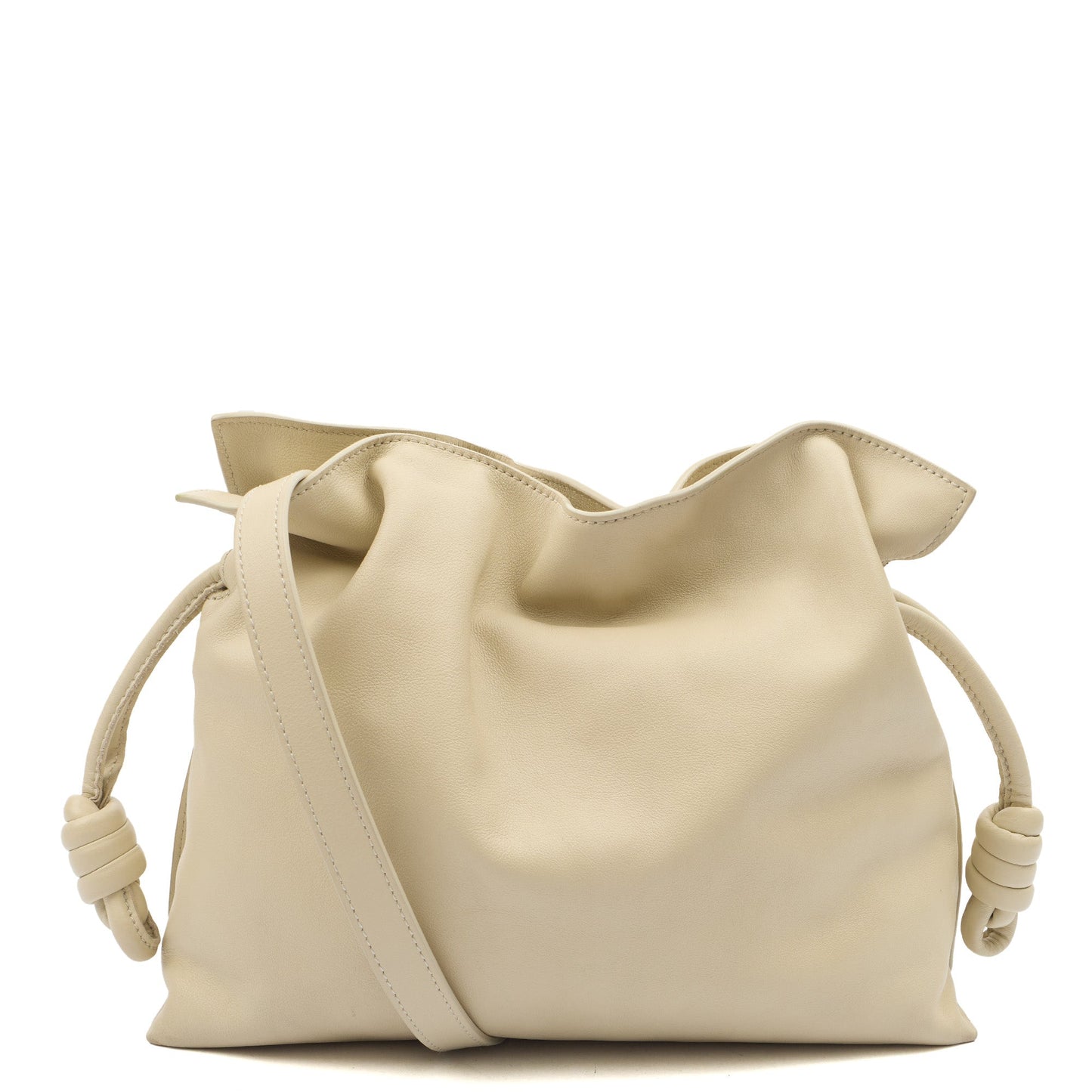 Loewe Flamenco -Medium in Sea salt, Leather — Alternate View 9