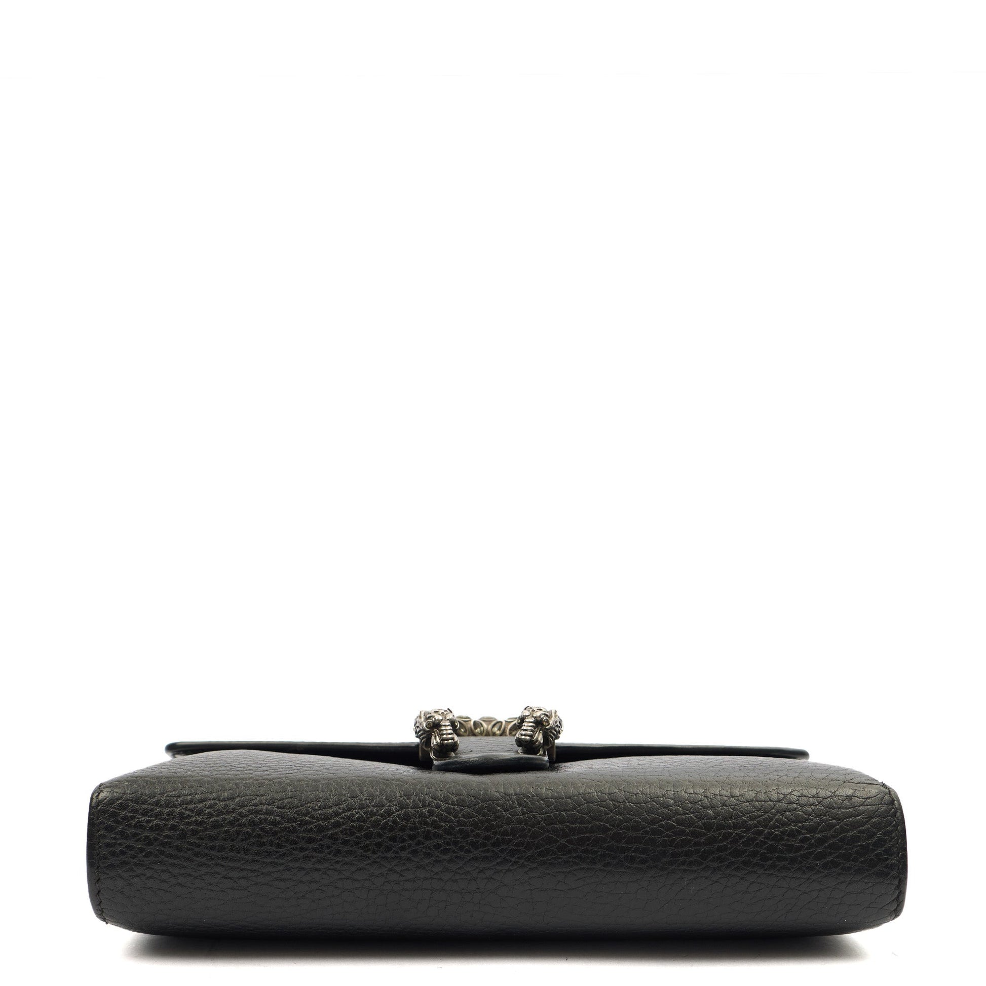 Gucci Clutch Dionysus Chain Wallet in Black, Leather — Alternate View 10