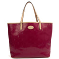 Coach Tote Market Tote in Pink, Leather — Front View
