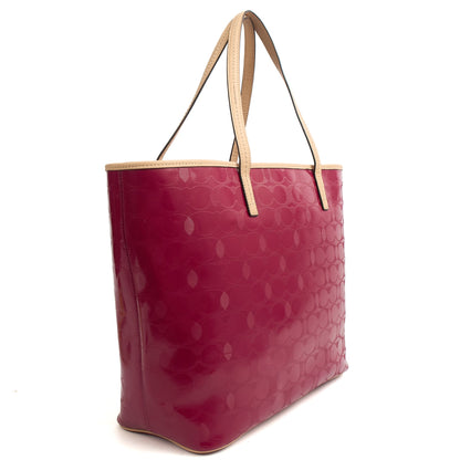 Coach Tote Market Tote in Pink, Leather — Side View