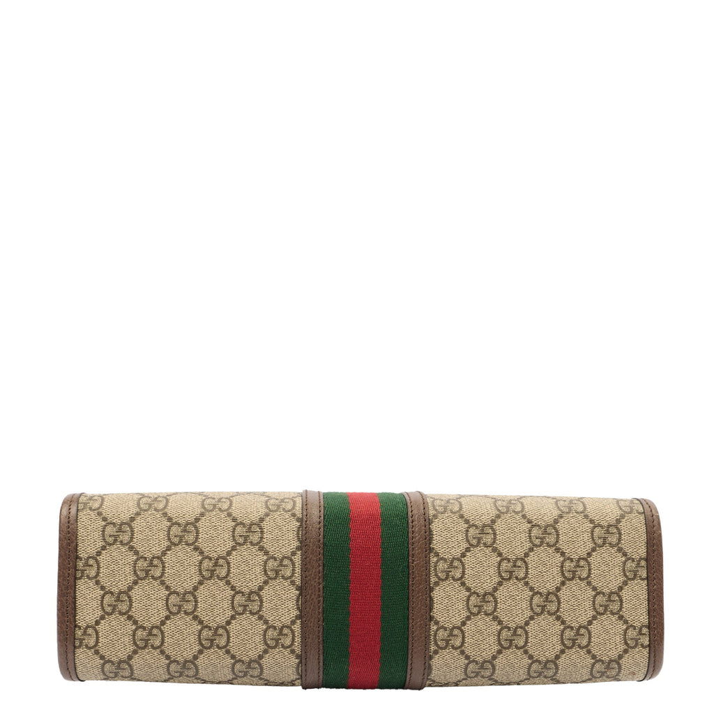 Gucci Clutch Ophidia GG Supreme Pouch in GG Supreme, GG Supreme Canvas — Top View