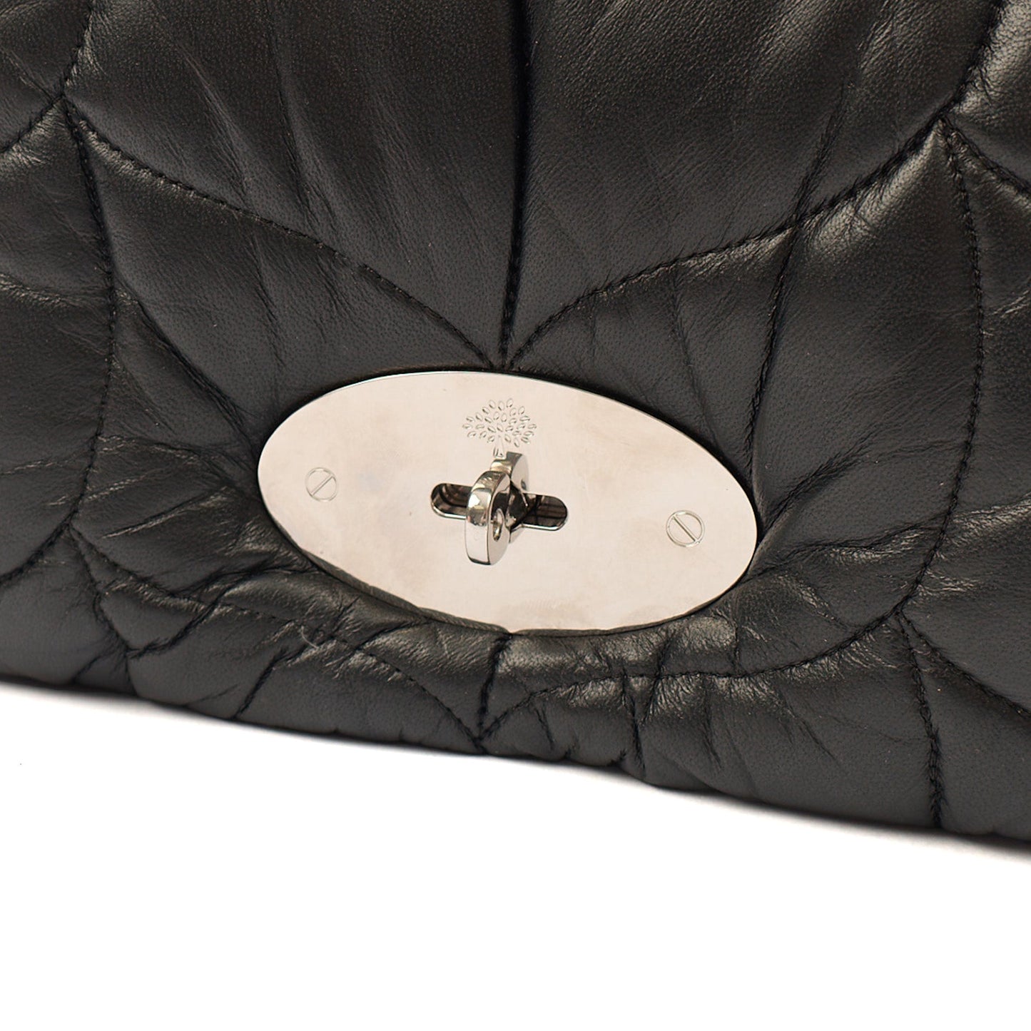Mulberry Shoulder Bag Little Softie in Black, Calfskin Leather — Lifestyle View