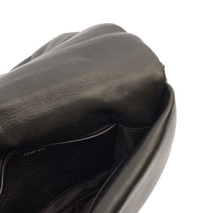 Mulberry Shoulder Bag Little Softie in Black, Calfskin Leather — Detail View