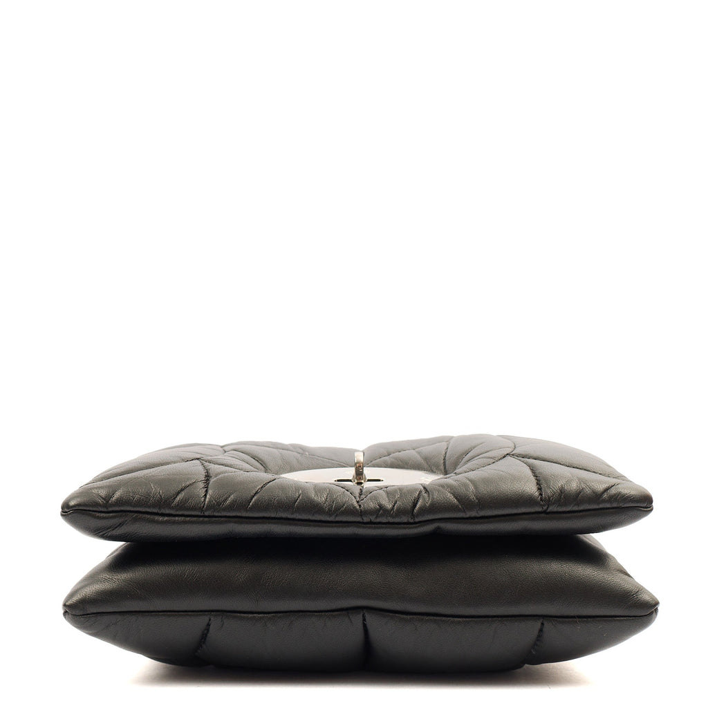 Mulberry Shoulder Bag Little Softie in Black, Calfskin Leather — Top View