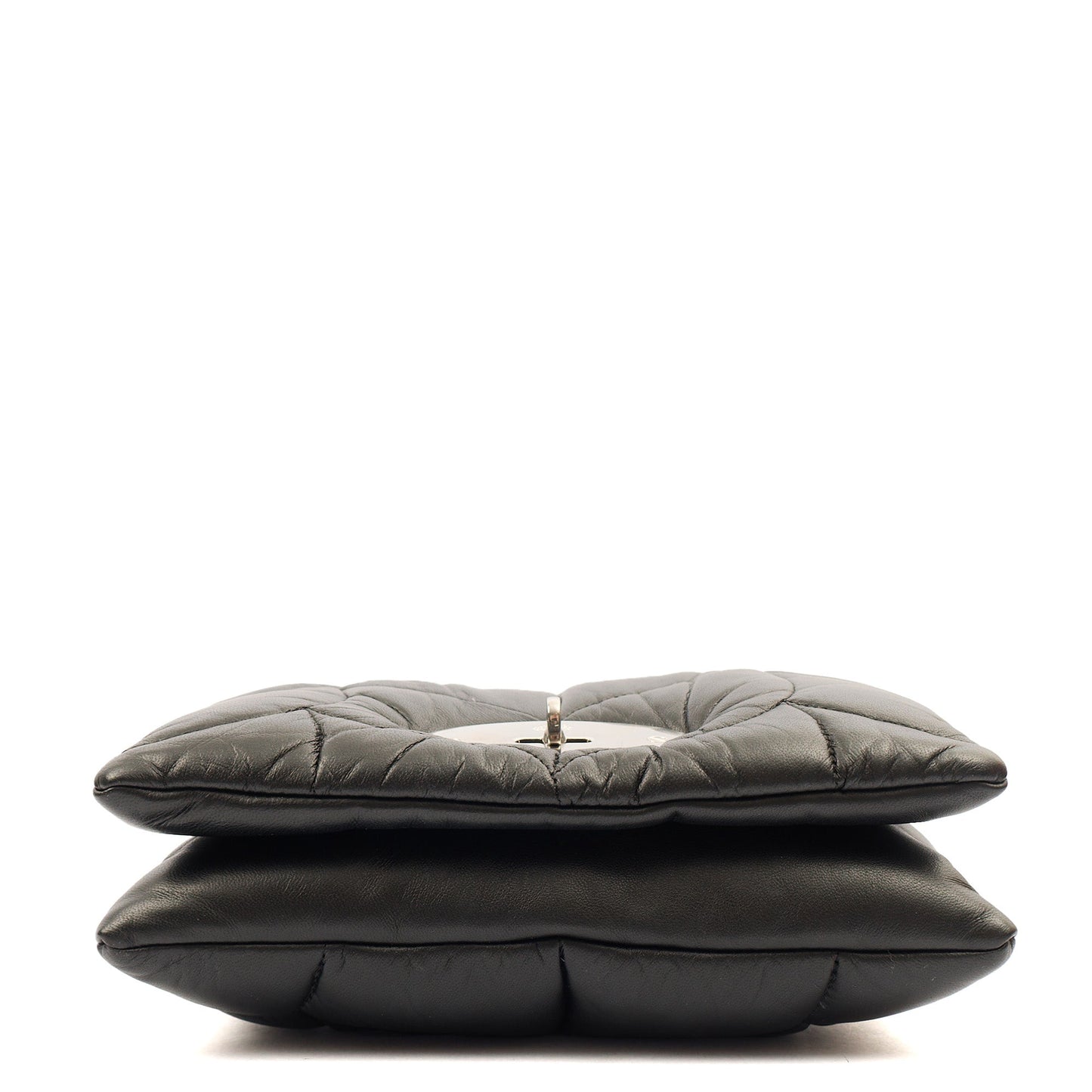 Mulberry Shoulder Bag Little Softie in Black, Calfskin Leather — Top View