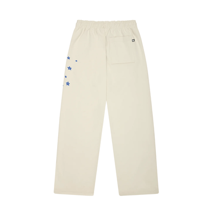 Broken Planet All The Stars Sweatpants - Ivory White — XXS — Side View