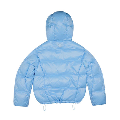 Broken Planet Puffer Jacket 'Sky Blue' — XXS — Side View