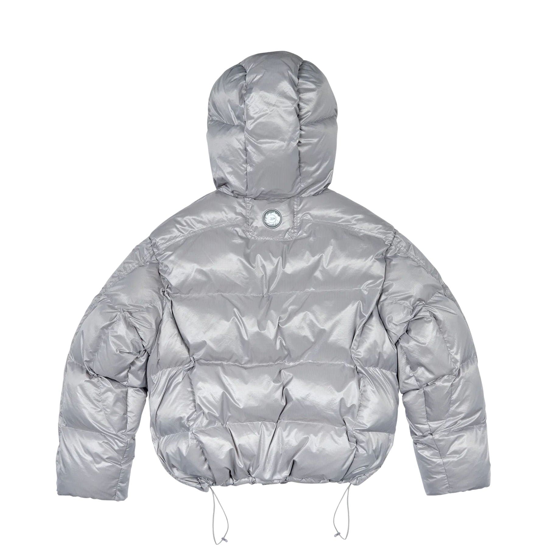 Broken Planet Puffer Jacket 'Silver' — XXS — Side View
