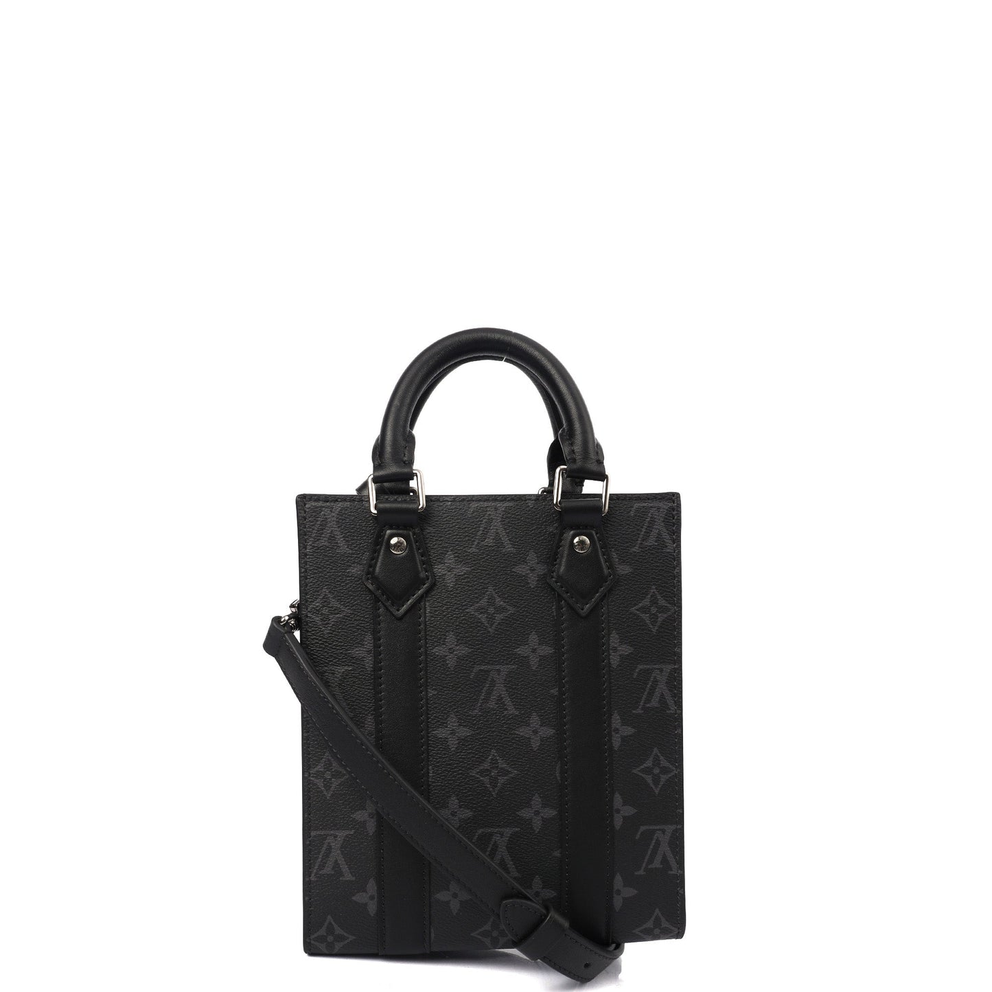 Louis Vuitton Tote Sac Plat in Monogram Eclipse, Canvas — Alternate View 10