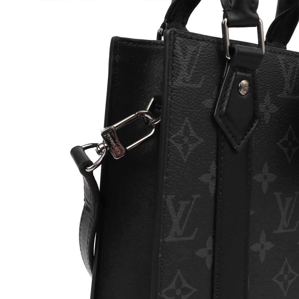 Louis Vuitton Tote Sac Plat in Monogram Eclipse, Canvas — Alternate View 12