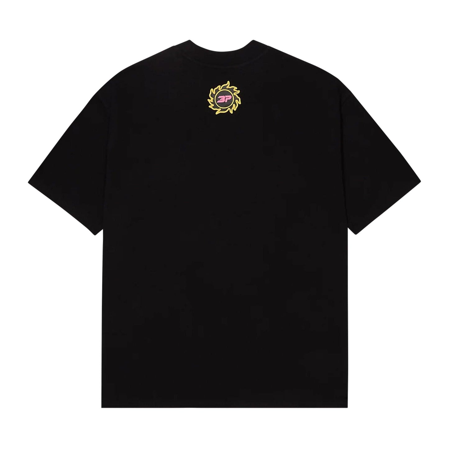 Broken Planet T-Shirt 'Grid' - Midnight Black — XXS — Side View