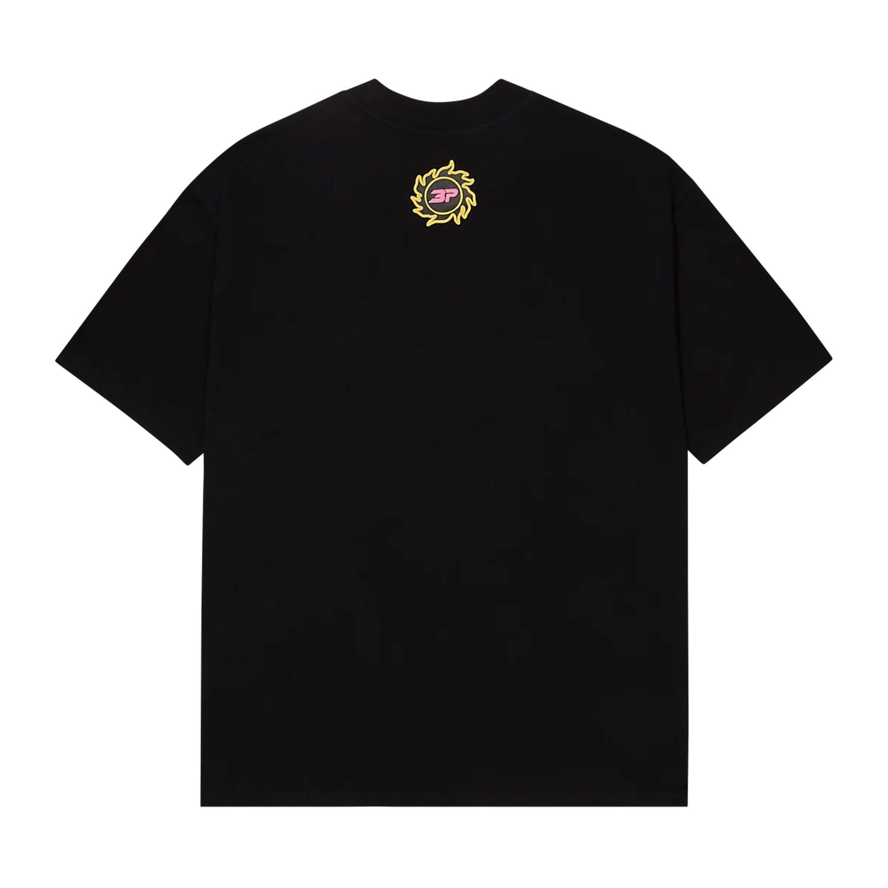 Broken Planet T-Shirt 'Grid' - Midnight Black — XXS — Side View