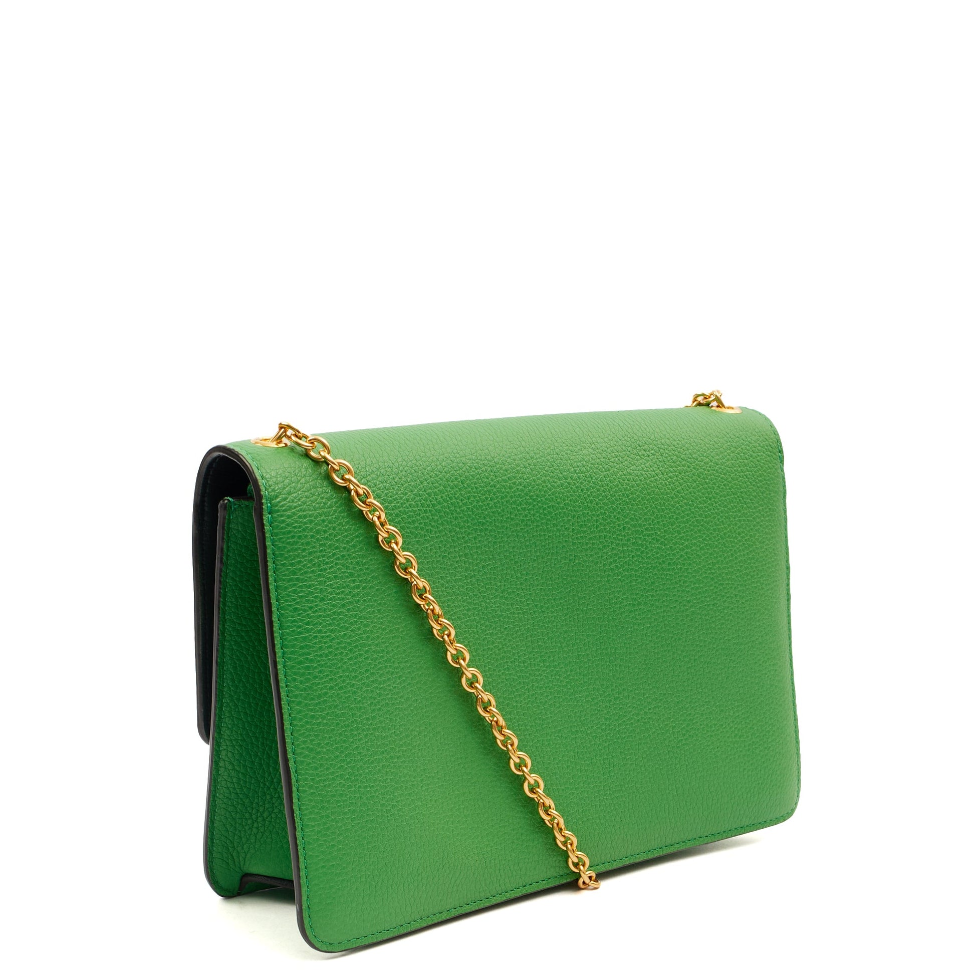 Mulberry Shoulder Bag Darley Shoulder Bag  in Green, Leather — Side View