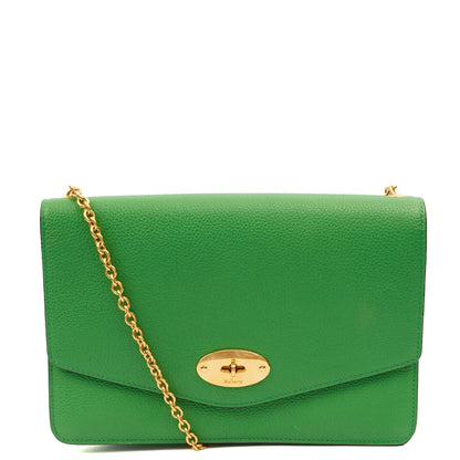 Mulberry Shoulder Bag Darley Shoulder Bag  in Green, Leather — Alternate View 7