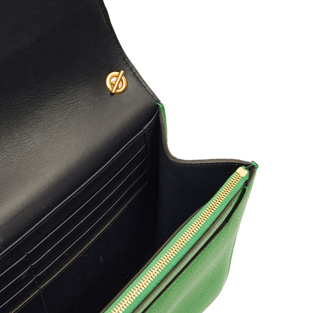 Mulberry Shoulder Bag Darley Shoulder Bag  in Green, Leather — Detail View
