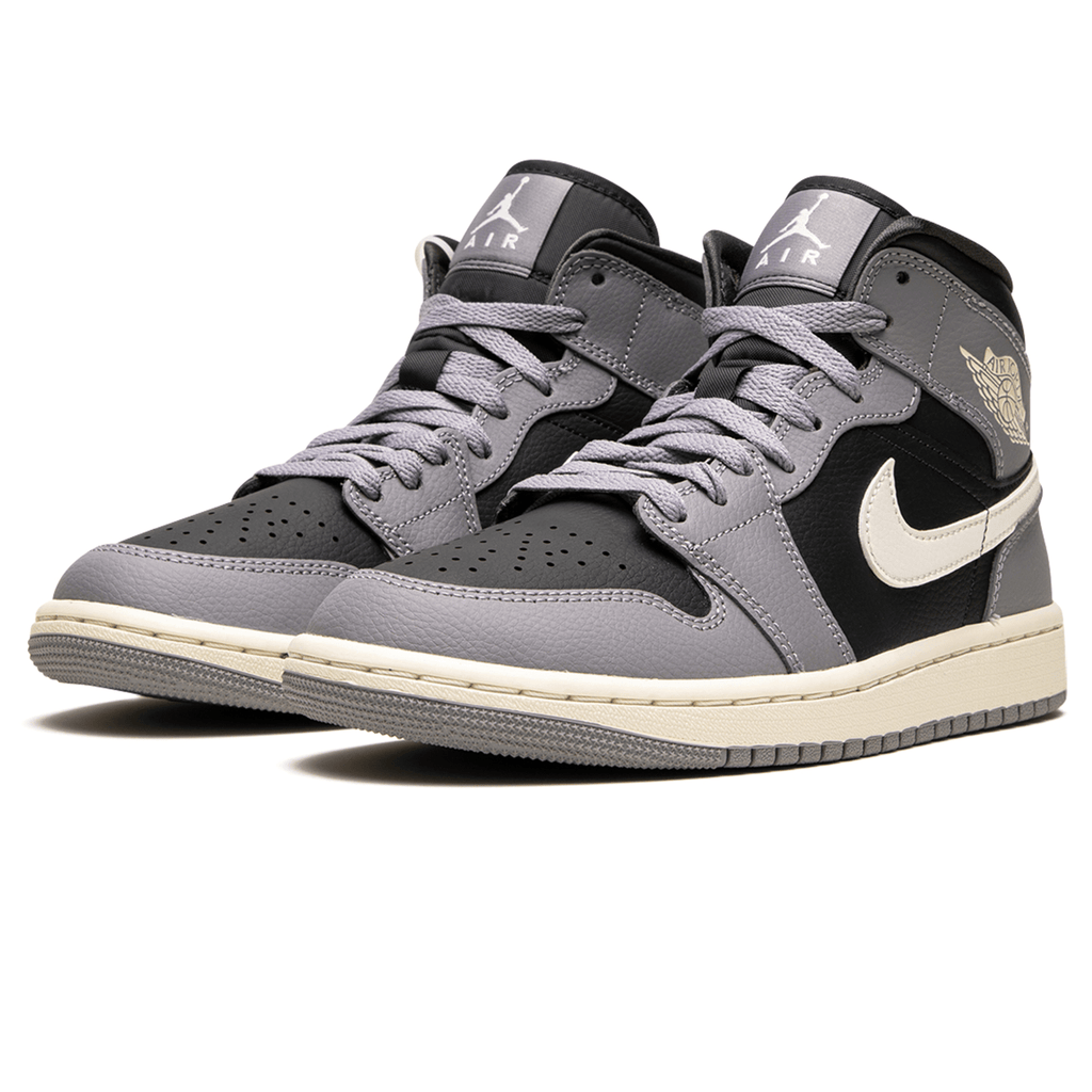 Air Jordan 1 Mid Wmns 'Cement Grey' — UK 2.5 | EU 35.5 | US 5 — Side View