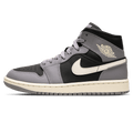 Air Jordan 1 Mid Wmns 'Cement Grey' — UK 2.5 | EU 35.5 | US 5 — Front View