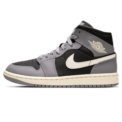 Air Jordan 1 Mid Wmns 'Cement Grey' — UK 2.5 | EU 35.5 | US 5 — Front View