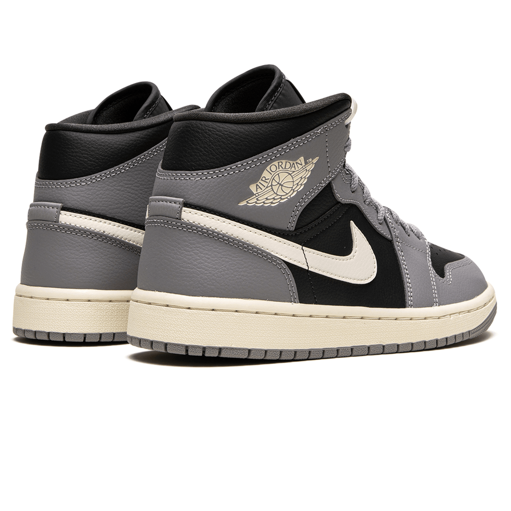 Air Jordan 1 Mid Wmns 'Cement Grey' — UK 2.5 | EU 35.5 | US 5 — Back View