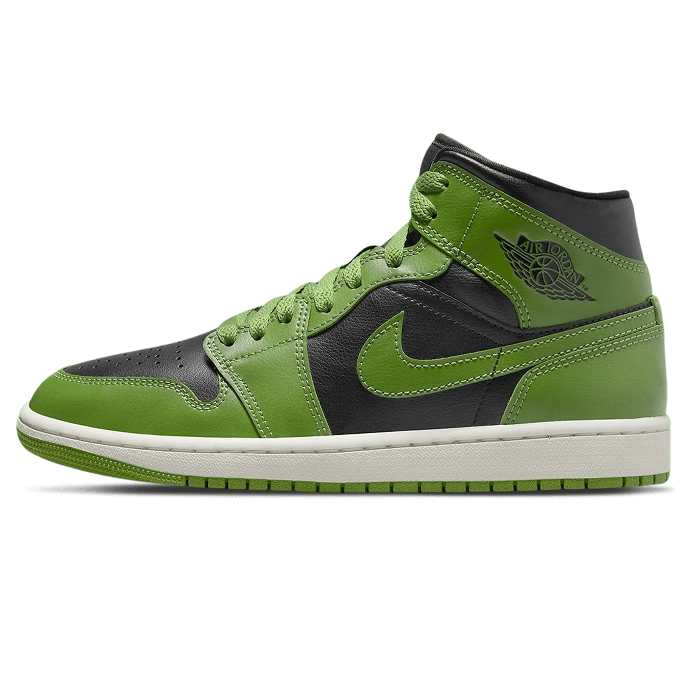 Air Jordan 1 Mid Wmns 'Altitude Green' — UK 2.5 | EU 35.5 | US 5 — Front View