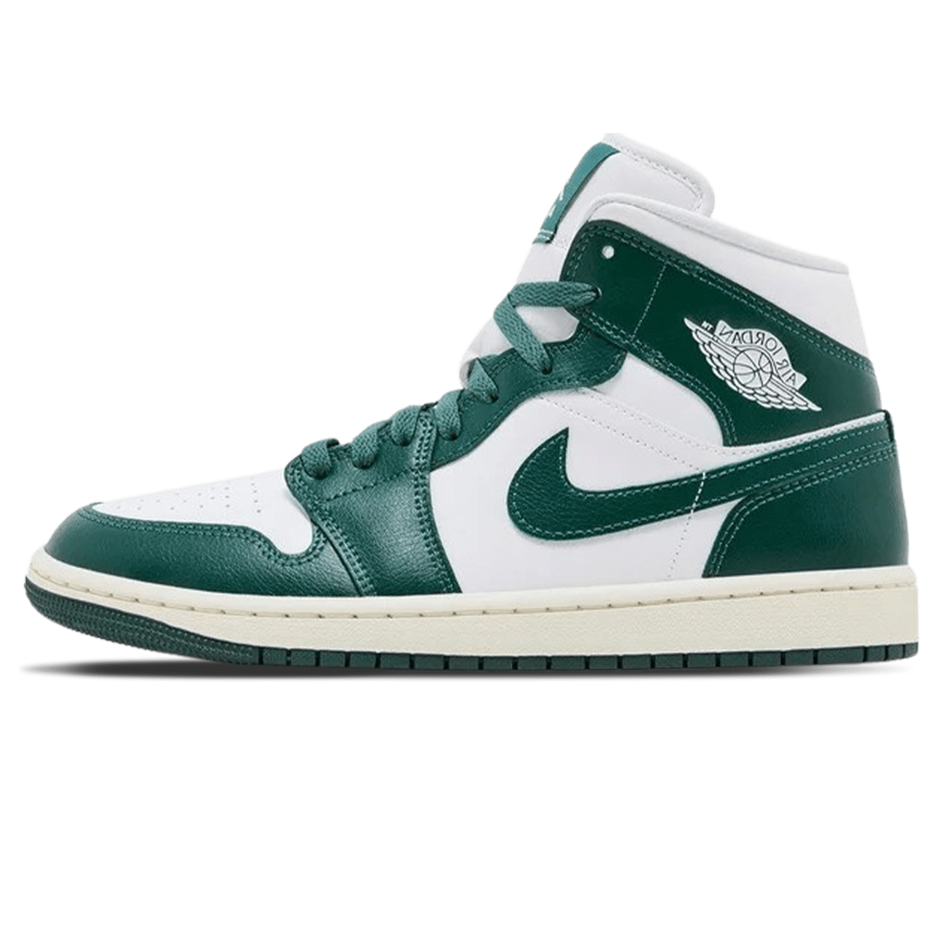 Air Jordan 1 Mid Wmns 'Oxidized Green' — UK 2.5 | EU 35.5 | US 5 — Front View