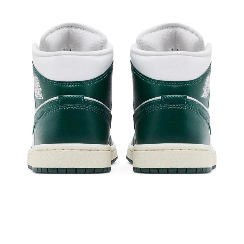 Air Jordan 1 Mid Wmns 'Oxidized Green' — UK 2.5 | EU 35.5 | US 5 — Top View