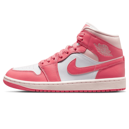 Air Jordan 1 Mid Wmns 'Strawberries and Cream' — UK 2.5 | EU 35.5 | US 5 — Front View