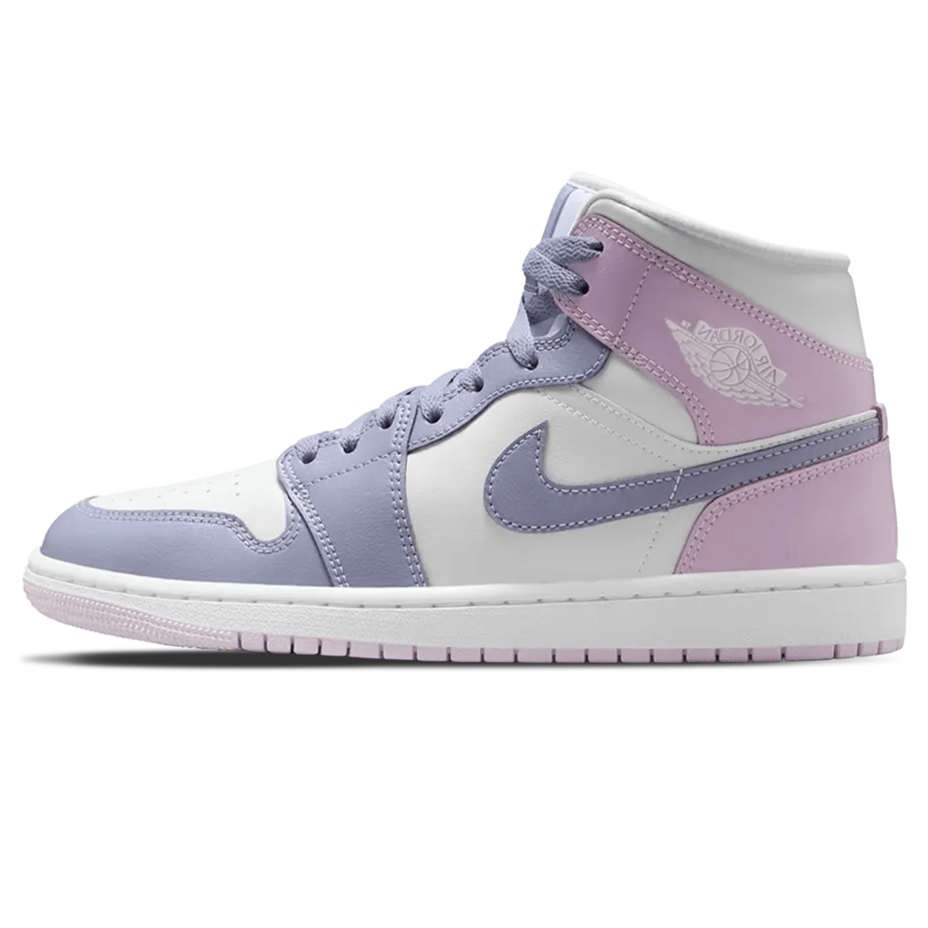 Air Jordan 1 Mid Wmns 'Indigo Haze Doll' — UK 2.5 | EU 35.5 | US 5 — Front View
