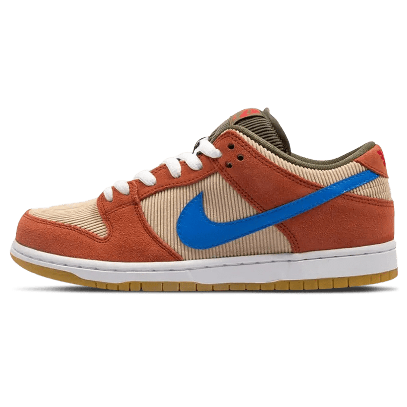 Nike Dunk Low Pro SB 'Corduroy' — UK 3 | EU 35.5 | US 3.5 — Front View