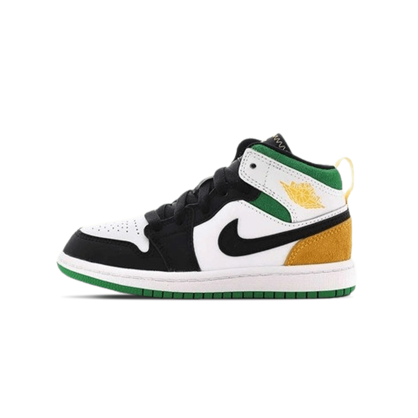Air Jordan 1 Mid SE PS 'Oakland' — UK 10C | EU 27.5 | US 10.5C — Front View