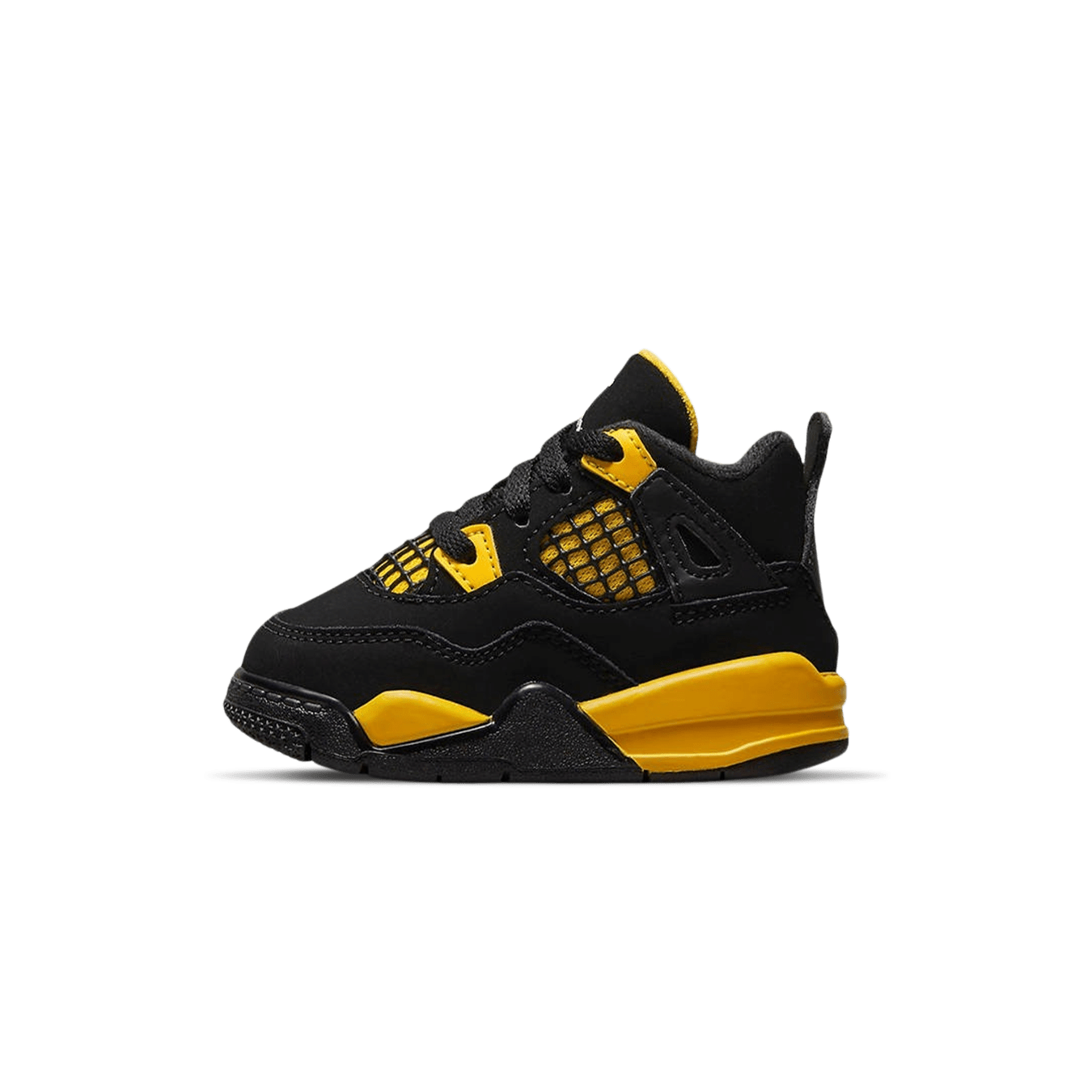 Air Jordan 4 Retro TD 'Thunder' 2023 — UK 0C | EU 15 | US 0C — Front View