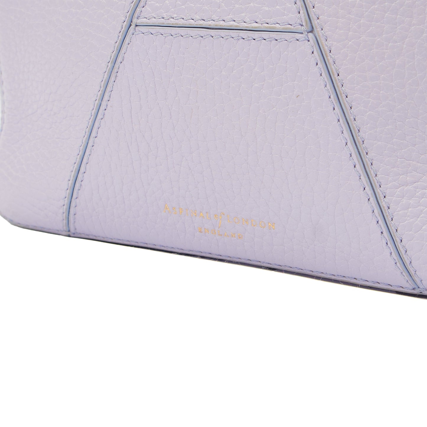 Aspinal of London Cross Body Camera Crossbody in Purple, Leather — Lifestyle View