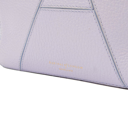 Aspinal of London Cross Body Camera Crossbody in Purple, Leather — Lifestyle View