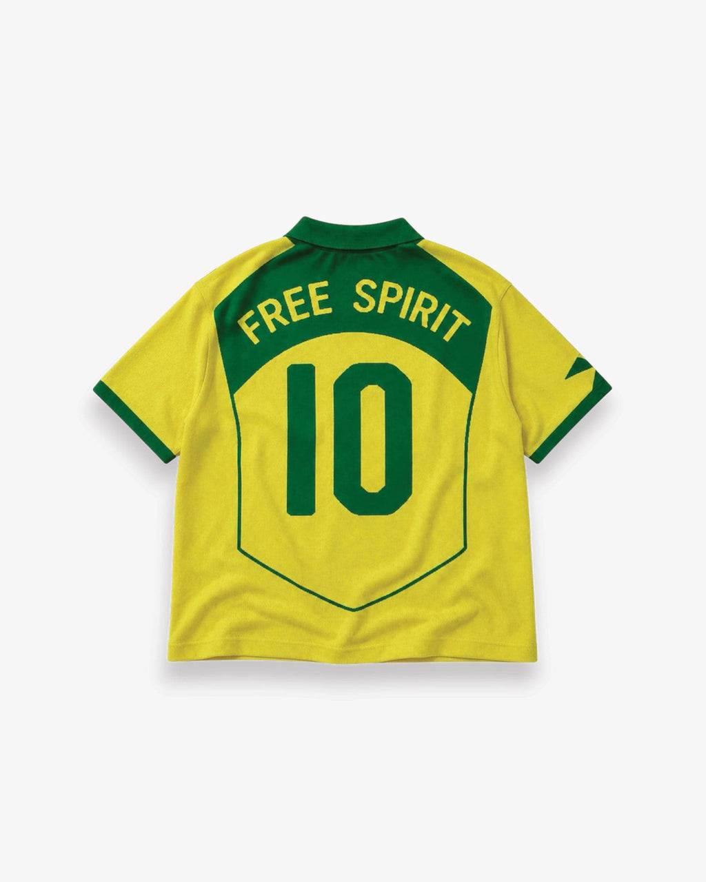 Benir Clothing 04 dinho inspired knit Jersey - Yellow — XS — Alternate View 8