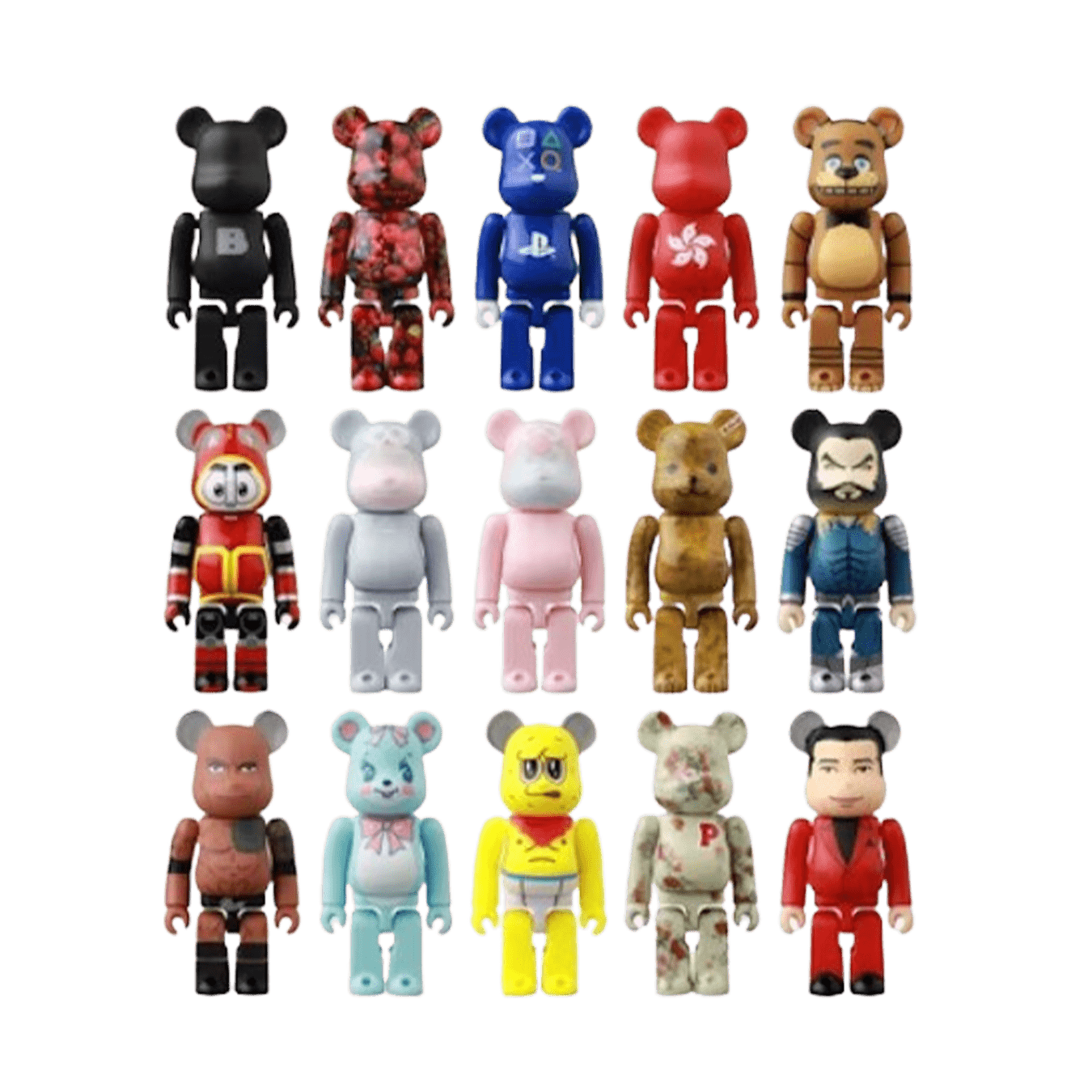 Bearbrick Series 48 Sealed Case 100% (24 Blind Boxes) — Front View
