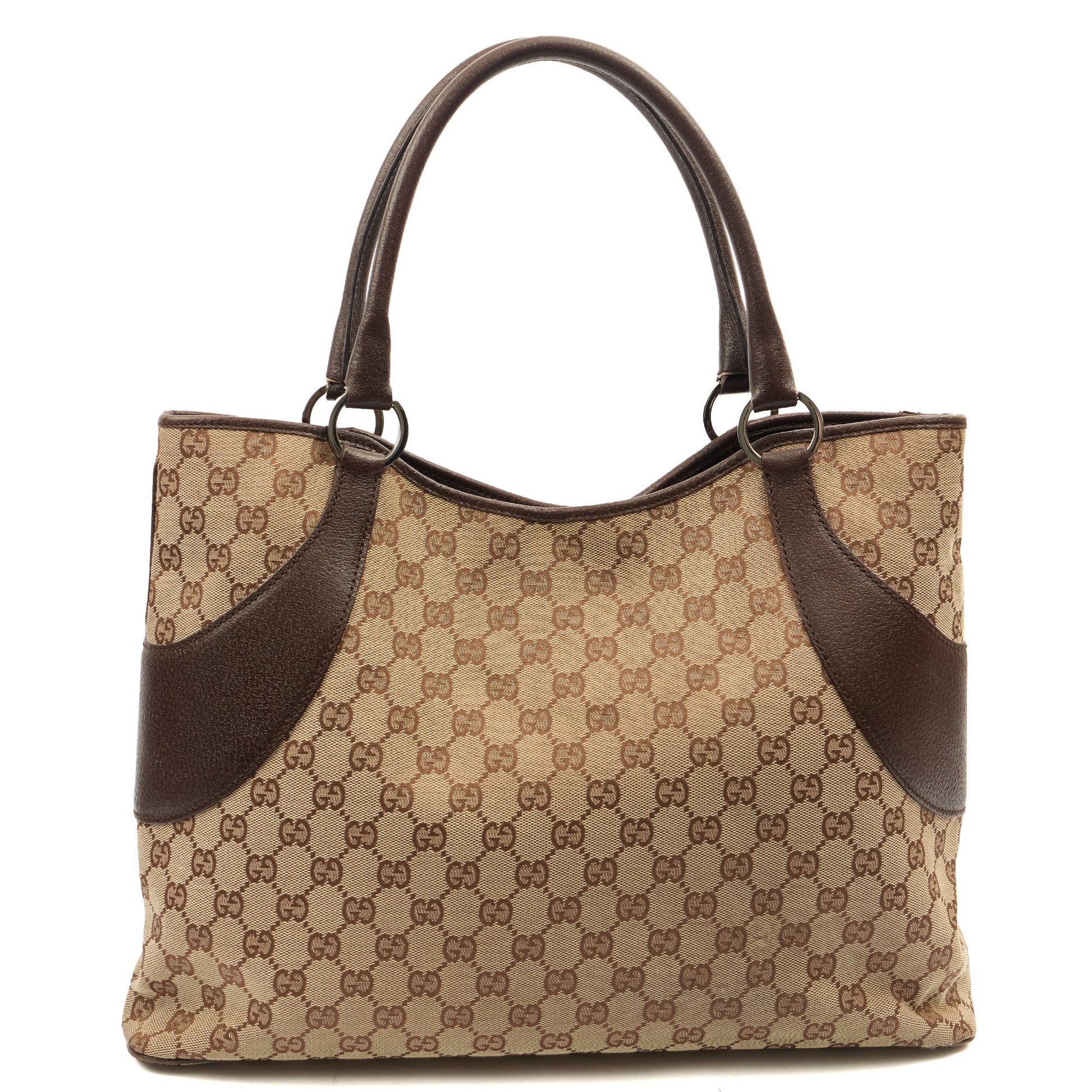 Gucci Tote Tote in GG Supreme, GG Canvas — Alternate View 9