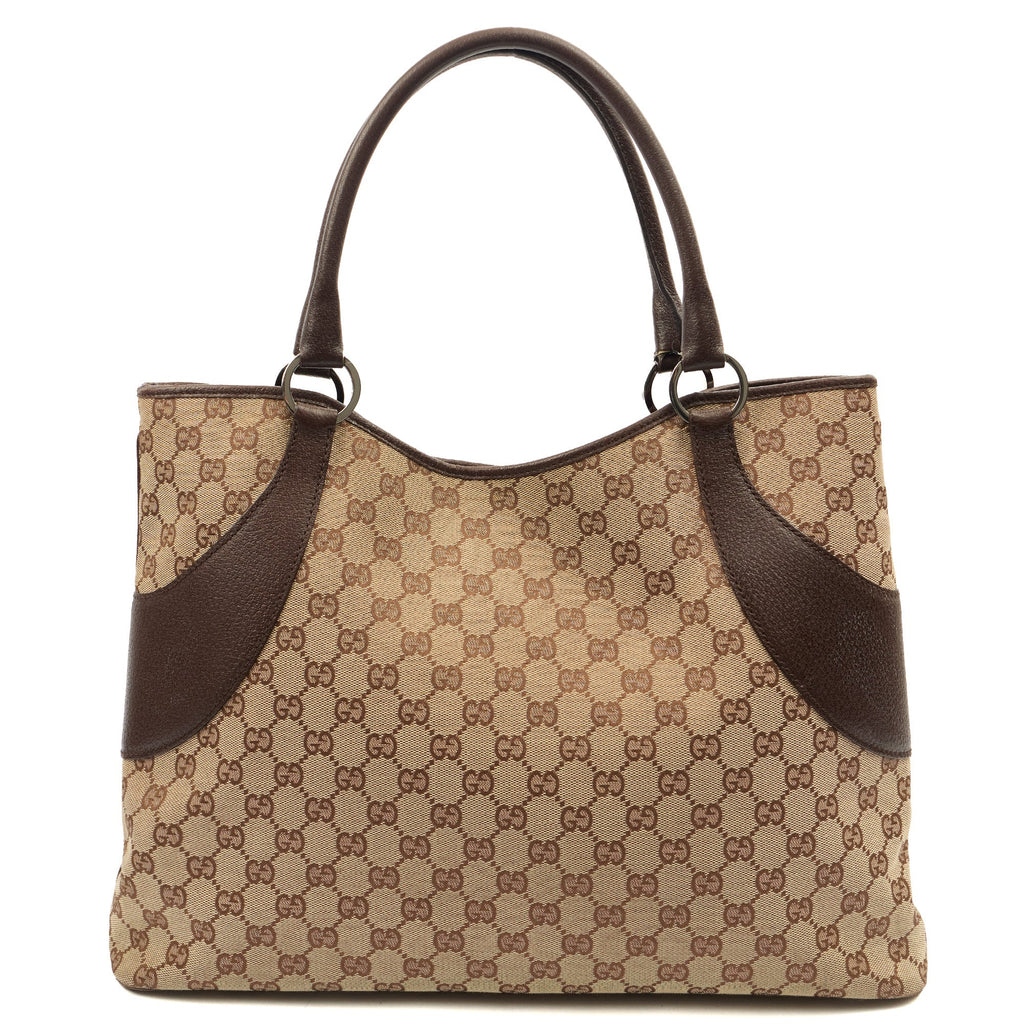 Gucci Tote Tote in GG Supreme, GG Canvas — Front View