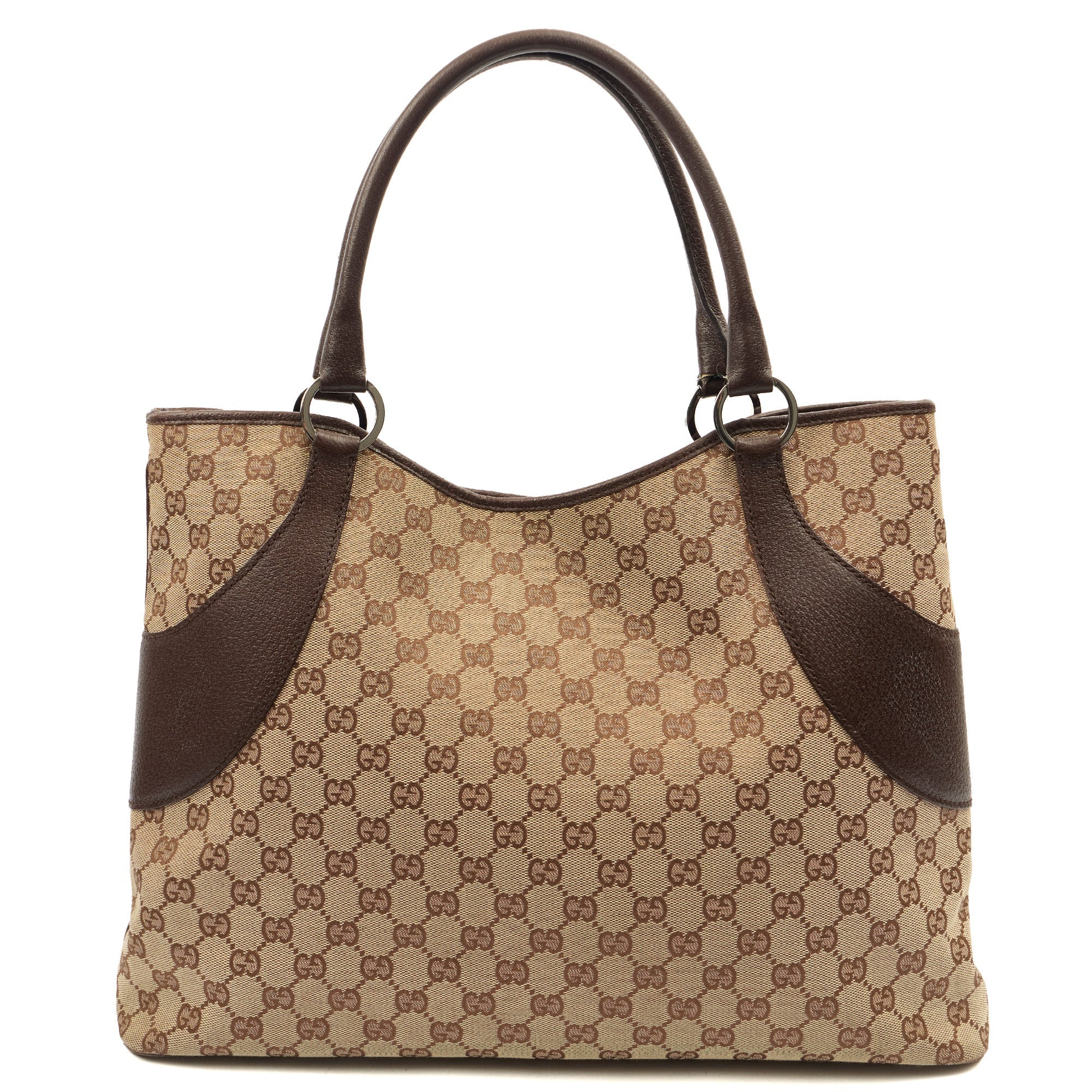 Gucci Tote Tote in GG Supreme, GG Canvas — Front View
