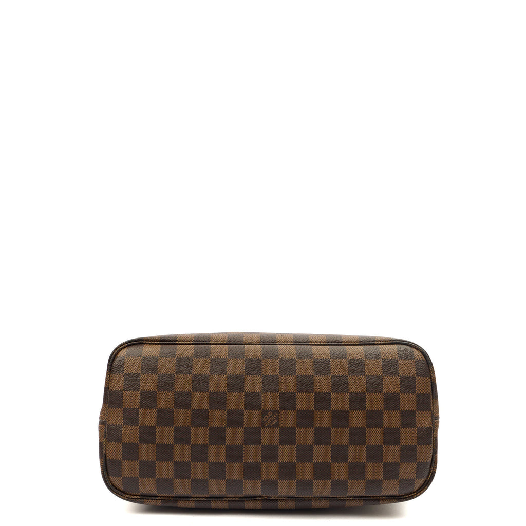 Louis Vuitton Tote Neverfull MM in Damier, Canvas — Top View