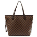 Louis Vuitton Tote Neverfull MM in Damier, Canvas — Front View