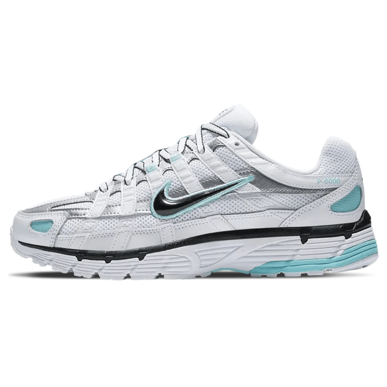 Nike P-6000 Wmns 'Light Aqua' — UK 2.5 | EU 35.5 | US 5 — Front View