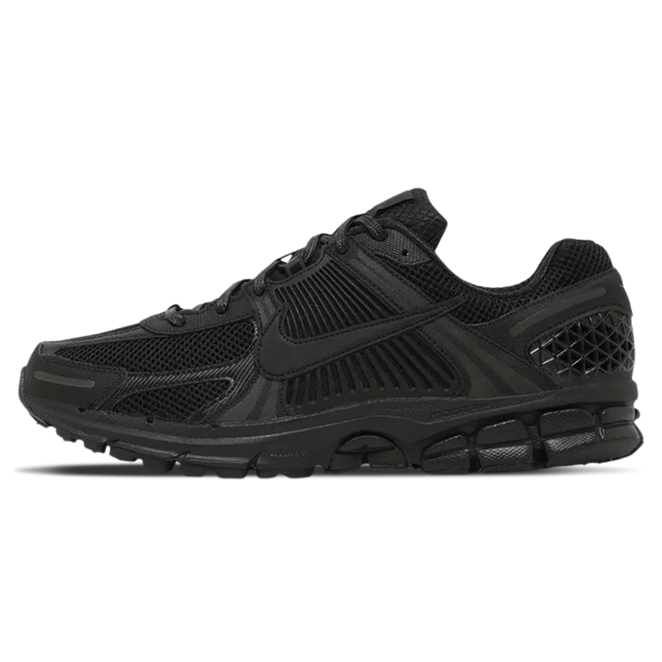 Nike Air Zoom Vomero 5 'Triple Black' — UK 3 | EU 35.5 | US 3.5 — Front View